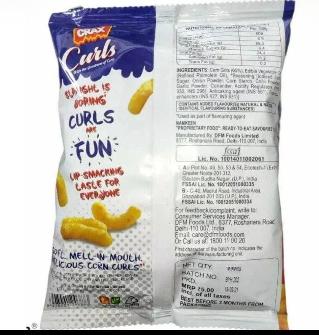 Curls Crax | Pack Of 2 | BH Chatpata House