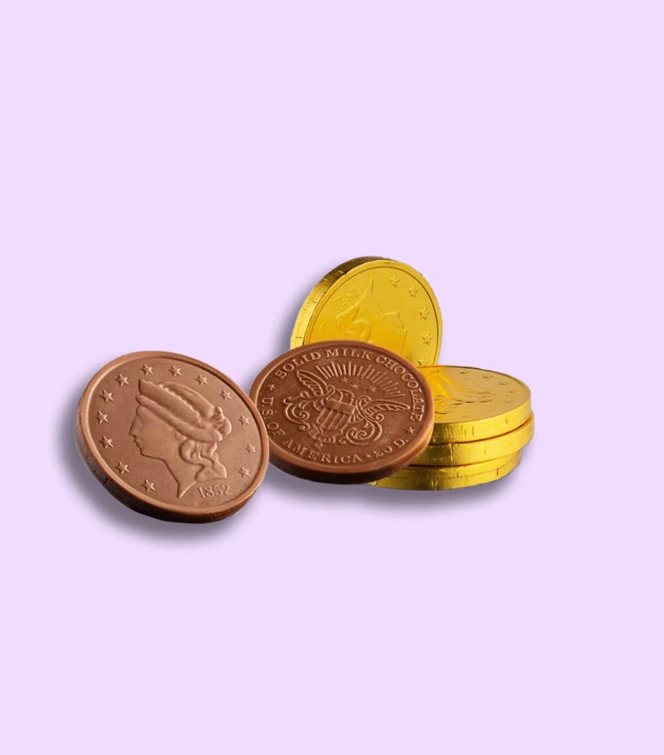 Gold coins chocolate candy | Pack of 20 | Bh Chatpata House